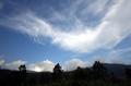 雲が集まる