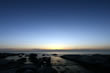 布良海岸の夕景