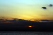 布良海岸の夕景