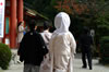 上賀茂神社にて
