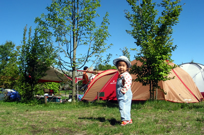 2003/8/9　空、2歳の夏。　Sweet Grassにて。
