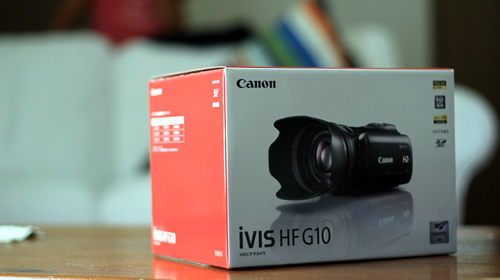 CANON iVIS HF G10